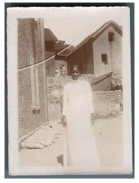 Madagascar, Famille malgache, ca.1895, vintage citrate print par