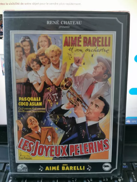 Les Joyeux Pelerins Film Fred Pasquali Dvd 1951/2009 Neuf Sous Blister