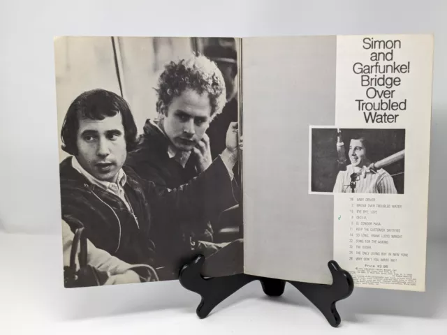 Simon and Garfunkel “Bridge Over Troubled Water" Piano Vocal Songbook 3