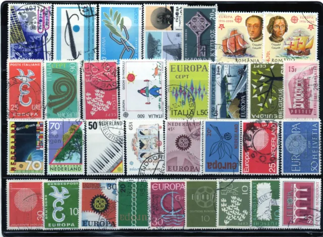 sellos usados de Europa Cept lote 03