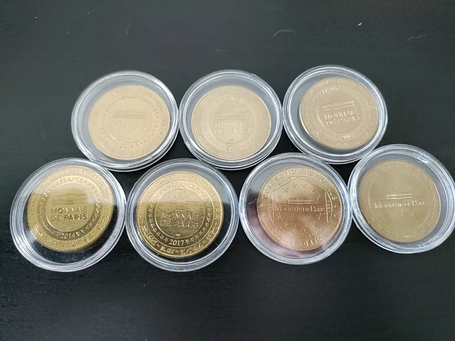 Monnaie De Paris Lot De 7 Pièces