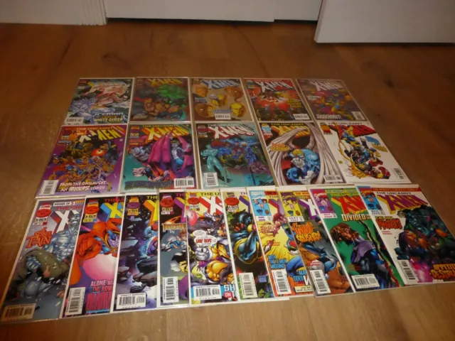 Lot of 20 Uncanny X-Men Vol. 1 #331-349 + Anniversary Event Marvel Comics 1990s