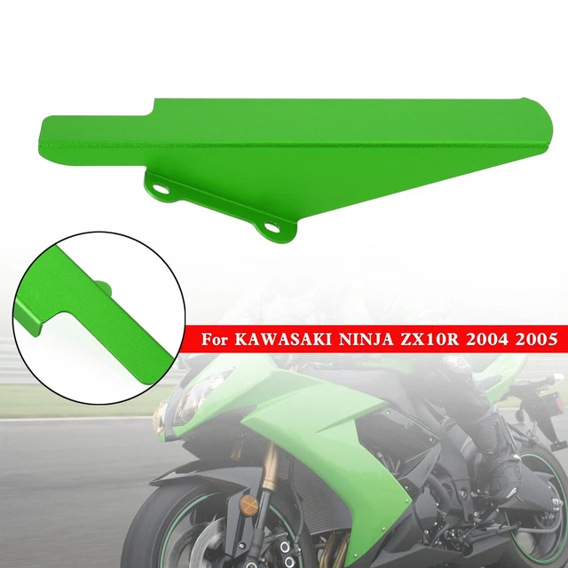 Sprocket Chain Guard Cover For KAWASAKI NINJA ZX-10R ZX10R 2004 2005 Green WR