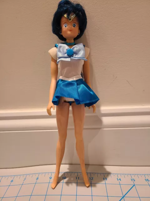 SAILOR MERCURY Deluxe Adventure Doll 2000 Irwin Toy Sailor Moon 11.5”