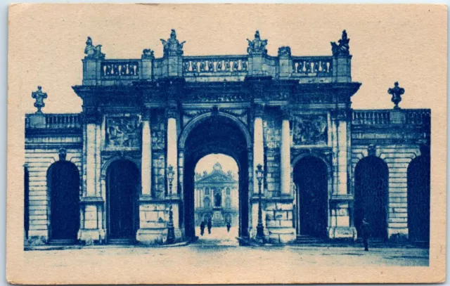Postcard - L'Arc de Triomphe - Nancy, France