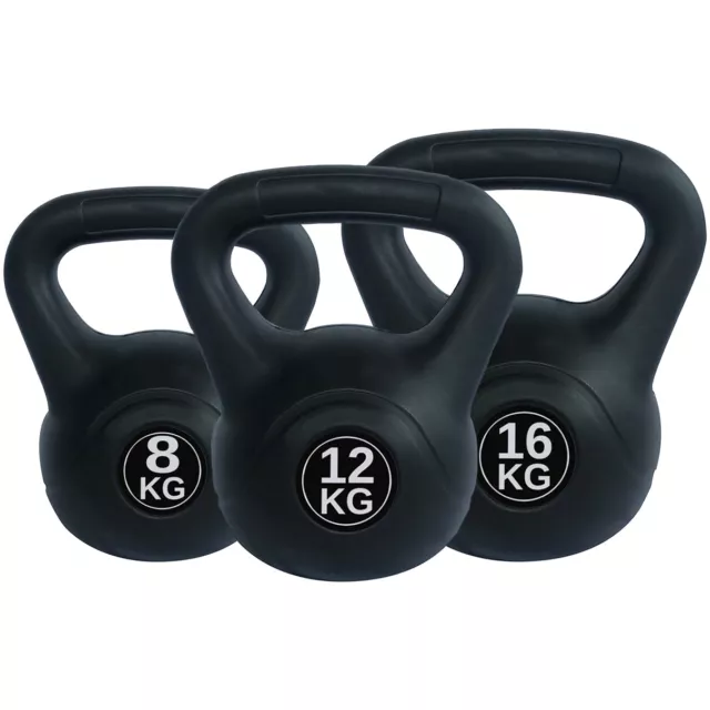 Kettlebell Schwunghantel Kugelhantel Rundgewicht Kurzhantel S 8kg 12kg 16kg