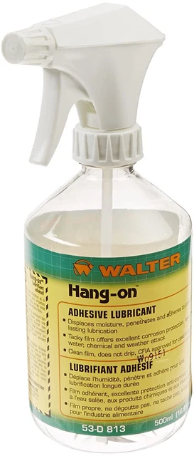 Walter 53L331 Empty Hang-On Refillable Trigger Sprayer, 500mL Bottle