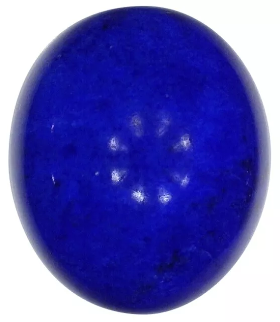 Natural Extra Fine Rich Blue Lapis Lazuli - Oval Cabochon - Afghanistan - AAA+ G