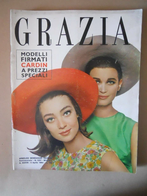GRAZIA RIVISTA DI moda n 1208 1964 [VL23] EUR 9,15 - PicClick FR