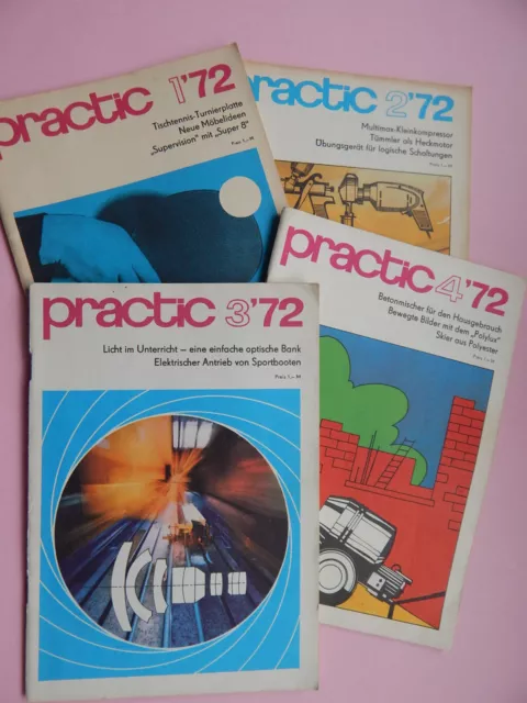 Practic Hefte 1-2-3 und 4 1972