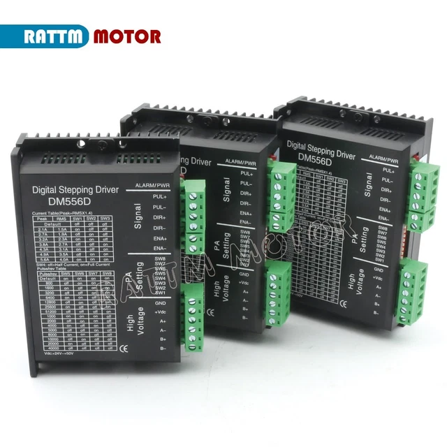 MA860C Stepper Motor Driver – 2-Phase Microstep, 18-80VAC, For NEMA34 86 Motors