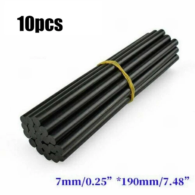 Adesivi Accessori Auto 7 190mm Nero Durevoli Flessibili Hot Fusione Colla