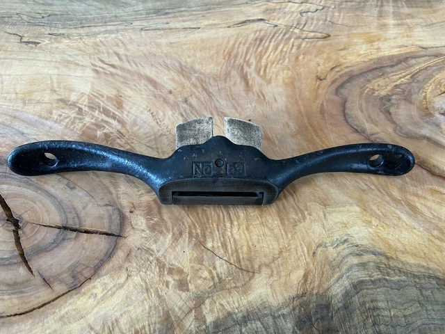 Vintage Stanley No 53 Flat Sole Spokeshave - Mfg New Britain, CT 1912-1918 2
