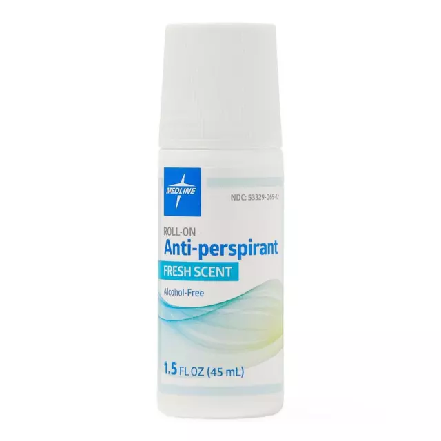 MedSpa Roll-On Anti Perspirant Fresh Scent, 1.5 oz (3 pack)  Exp 2025