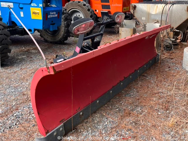 Boss Products RT3 Straight-Blade Truck Mount 10' Snow Plow Heavy Duty bidadoo