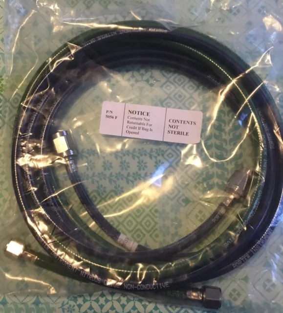 Porter N2O & O2 8Ft Tubing New One Of Each In Package One Blue And One Green