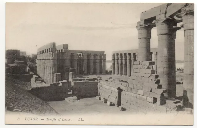 EGYPTE - Egypt - Old Postcard - LOUXOR le Temple