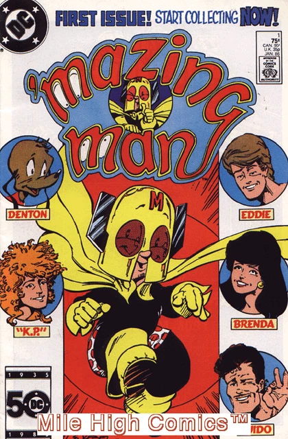 MAZING MAN (1986 Series) #1 Very Good Comics Book
