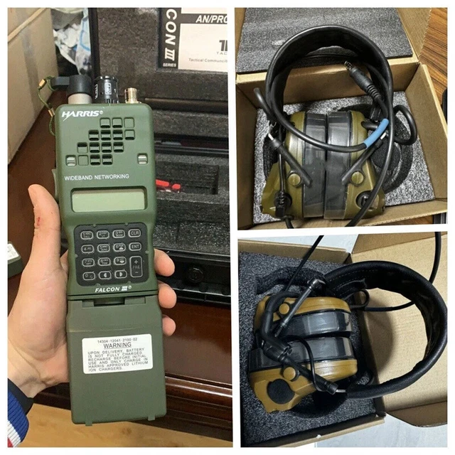 Harris 152 HARRIS TCA PRC-152A Military Aluminum Shell 2024 Radio + Comtac III ...