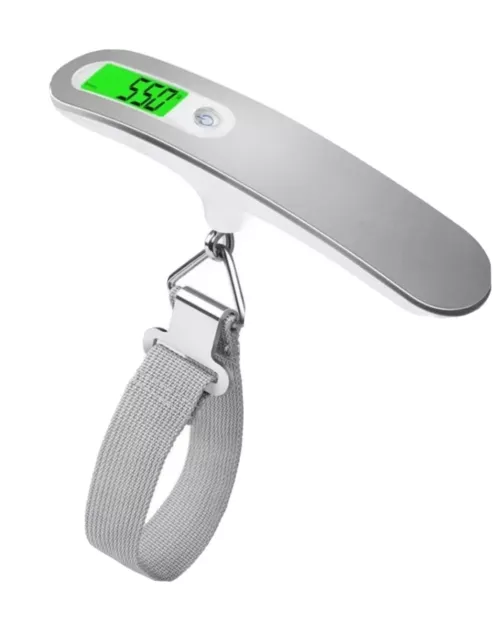 Portable Travel LCD Digital Hanging Luggage Scale Electronic Weight 110lb / 50kg