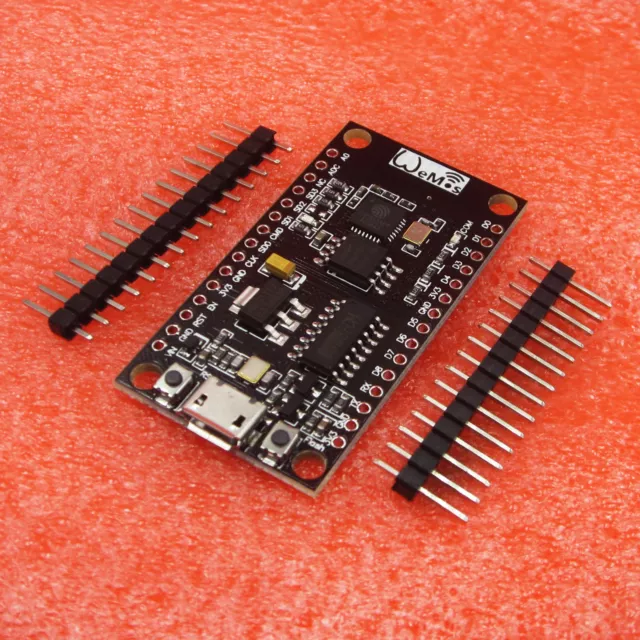 WEMOS D1 5-9V USB NodeMcu Lua V3 CH340G ESP8266 Wireless Internet ...