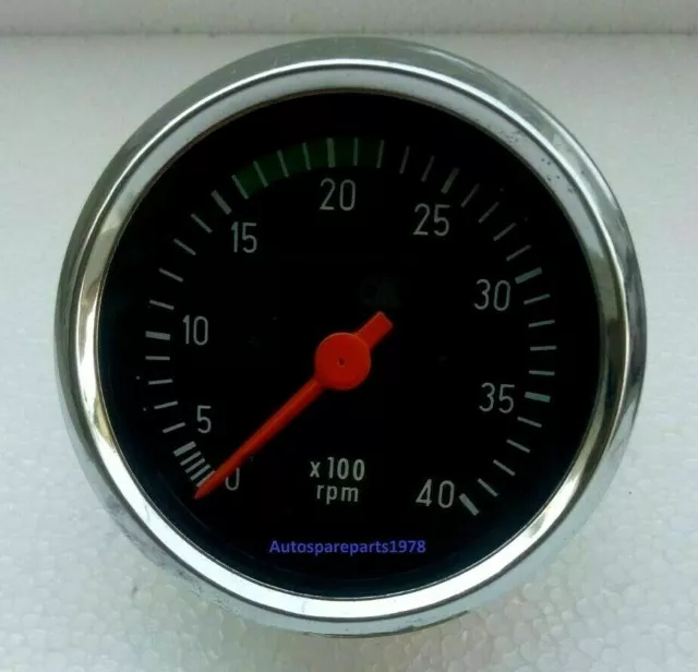 Électronique Tachometer RPM Mètre Alternateur Pour Camions, Genset 80mm