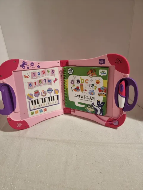 Leap Start Leap Frog Pink Learning System With Sampler Book