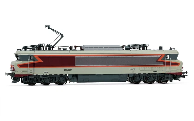 Locomotive électrique CC 14004, 4 phares, Sncf, Ep III digital son