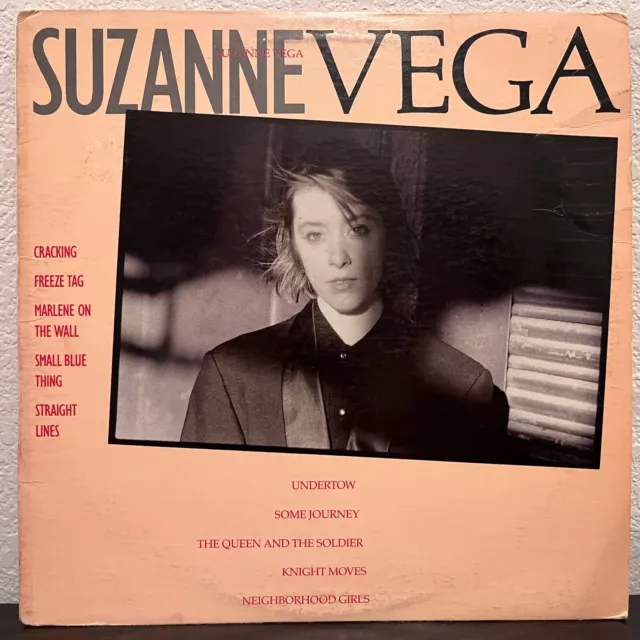 SUZANNE VEGA - Autotitulado (A&M) - LP de vinilo de 12" - en muy buen estado+