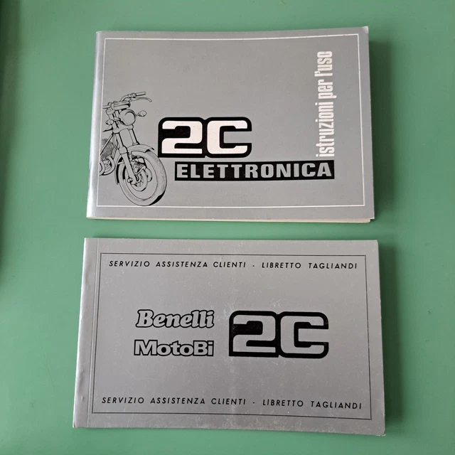Libretto uso e manutenzione Benelli Motobi 125 250 2C ELETTRONICA ORIGINALE