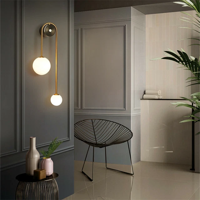Bedroom Wall Lighting Bar Wall Sconces Kitchen Wall Lamp Glass Porch Wall Light