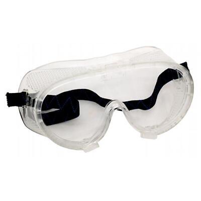 Gafas de salpicaduras químicas reforzadas Zenport SG231 lentes transparentes sin niebla protectoras...