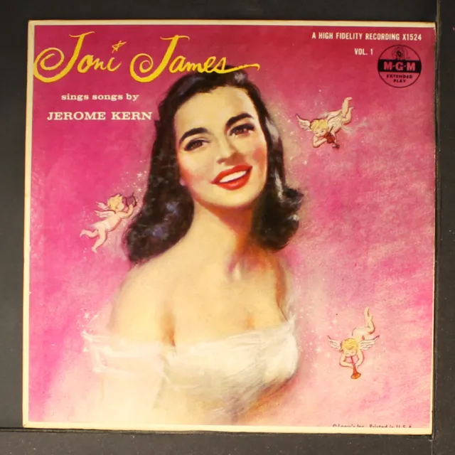 JONI JAMES: sings songs by jerome kern MGM 7" EP 45 RPM