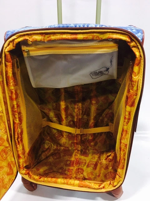 New Samantha Brown Basket Weave 20” Carryon Blue Color. 6