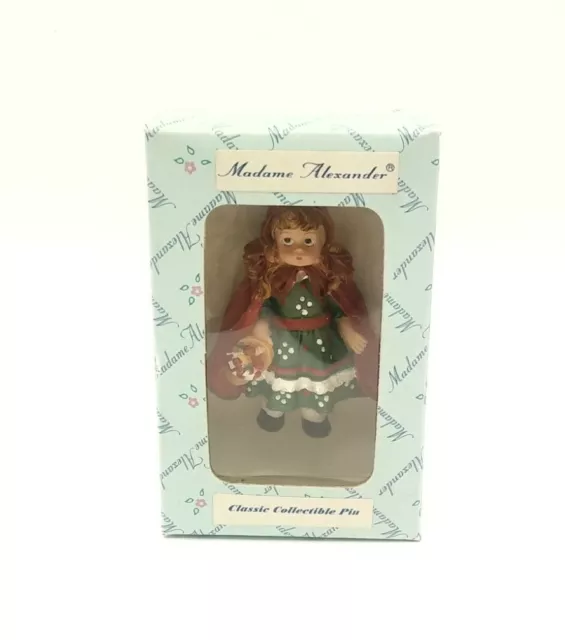 Vintage Madame Alexander Pin Nib Little Red Riding Hood Classic Collectible Nib