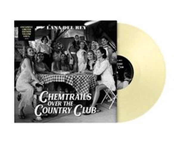 Lana Del Rey Chemtrails Over The Country Club UK EXCLUSIVE YELLOW LIMITED VINYL