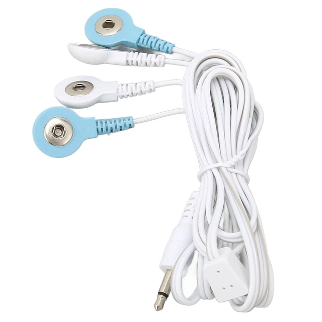 Câble De Fils De Choc électrique De Plomb 'électrode 'électrothérapie 4 10