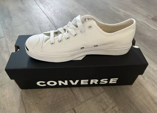 Converse Jack Purcell OX White Men Women Unisex Casual Shoes Sneakers 164057C