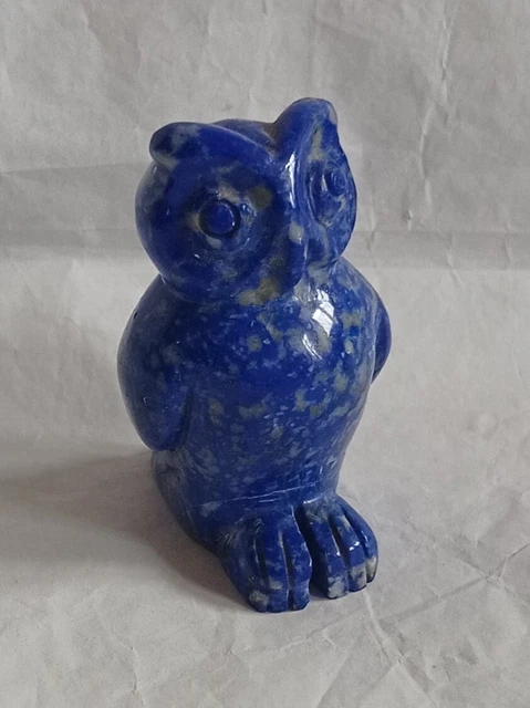 Gecko en Résine & Lapis Lazuli | Petit - Poseidon