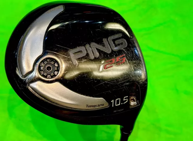 PING i25 DRIVER GOLF CLUB 10.5 DEGREE STIFF FLEX DRIVER 24 HOUR DELIVERY!!!!