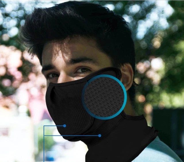 Máscara de malla para hombre y mujer PGA para hombre y mujer COLOR NEGRO - Accesorios de Corea