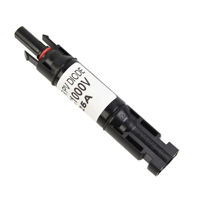 CONNECTOR FUSE HOLDER 25A Black For 25A Diode Injection Molding Safe