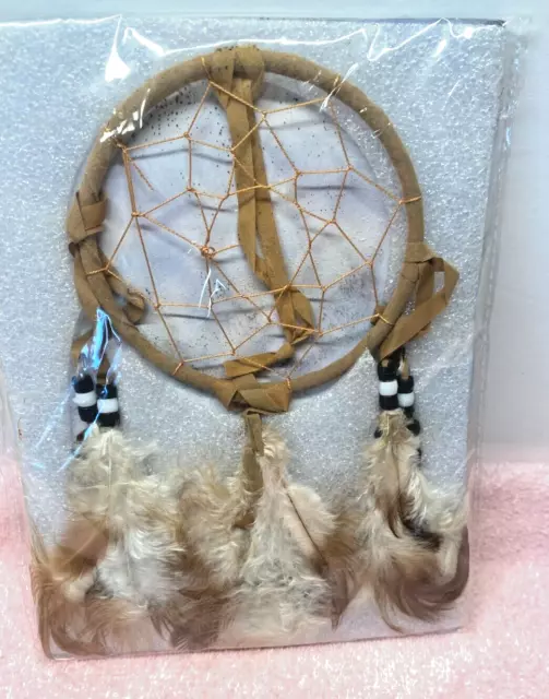 Dream Catcher Beaded Feathers Car Hanging Ornament Room Wall Decor Festival Gift