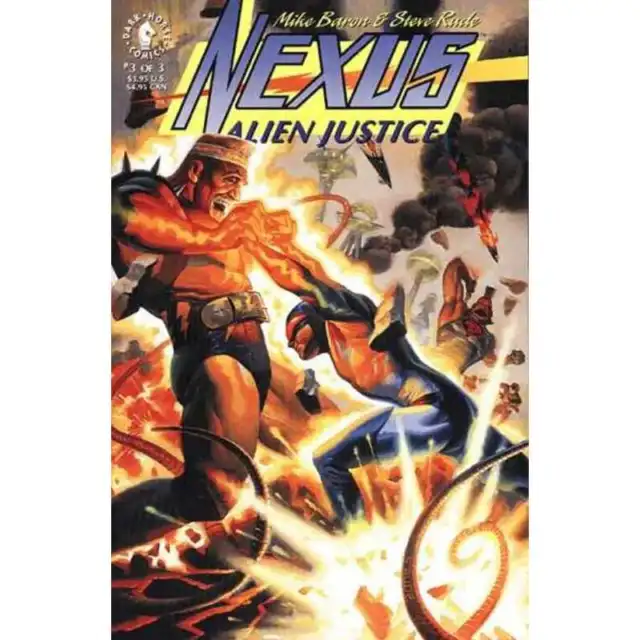 Nexus: Alien Justice #3 in Near Mint condition. Dark Horse comics [x*