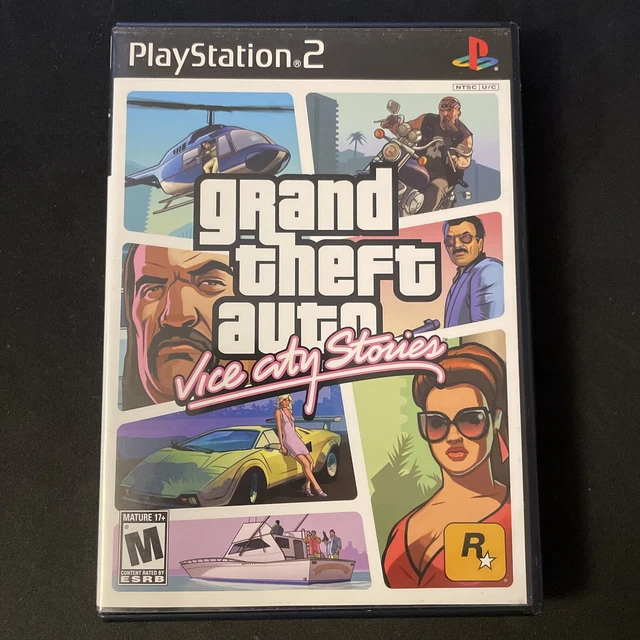 GRAND THEFT AUTO Vice City Stories PS2 Playstation 2 Complete CIB
