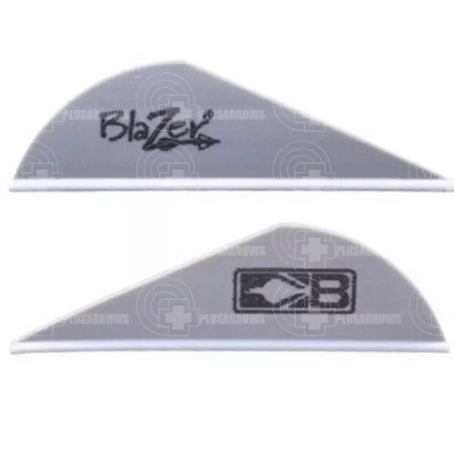 Bohning Blazer 2" Vanes Silver (36 Pack) Archery Arrow Fletching