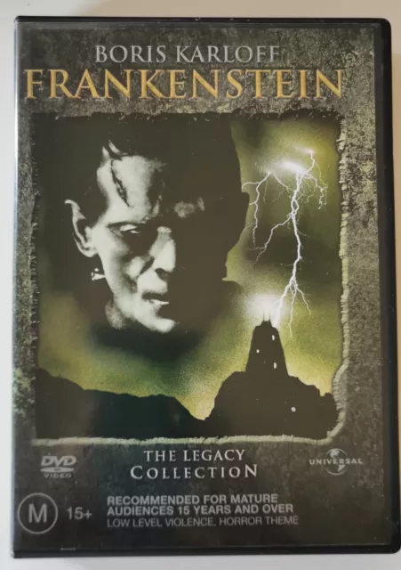 Boris Karloff's Frankenstein The Legacy Collection 5 Movies DVD Collectors Item