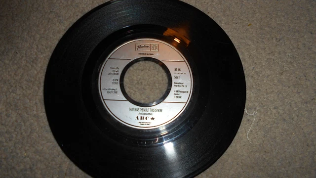 THAT WAS THEN But This Is Now By Abc £0.50 - PicClick UK