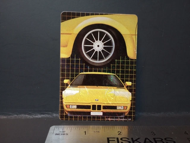 VINTAGE STICKERS SPORTS Car BMW Prism Vending Machine Sticker 90s RARE