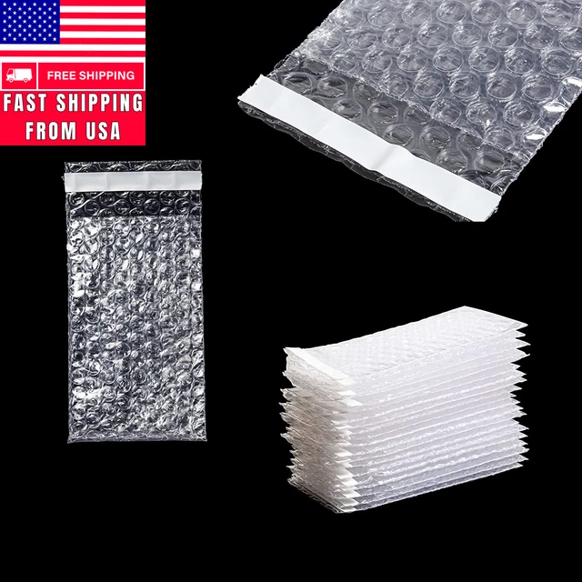 Bubble Pouch Out Bags | Clear 3 X 5 Inch Self Sealing Bubble Cushion Bags for Sh